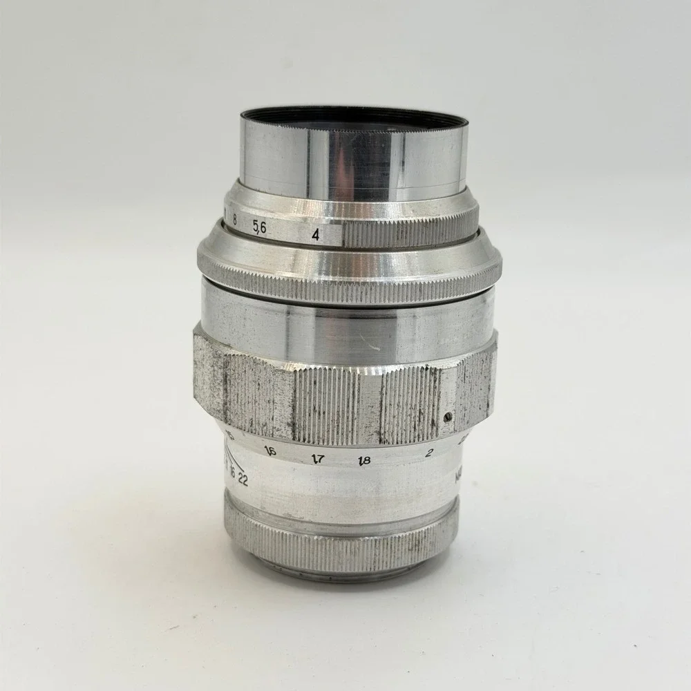Jupiter-11 135mm f/4 Soviet Telephoto Lens Silver USSR Serial N7014808 VGC